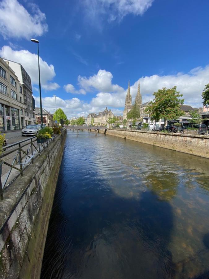 Appartement Renove Proche Gare Quimper Luaran gambar